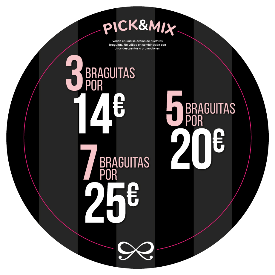 Hunkemoller promociÃ³n Pick & Mix en braguitas